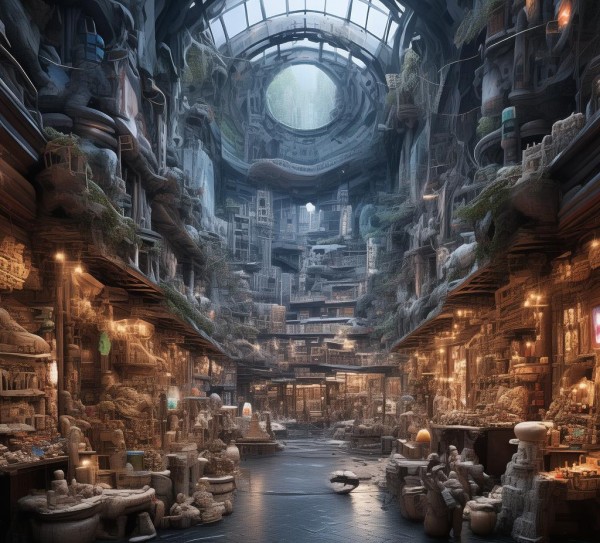 商业与文化的交融，商贸园，一场跨越时空的对话